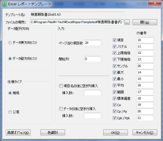 トータルにカスタマイズした検査報告書 マイクロ ビュー